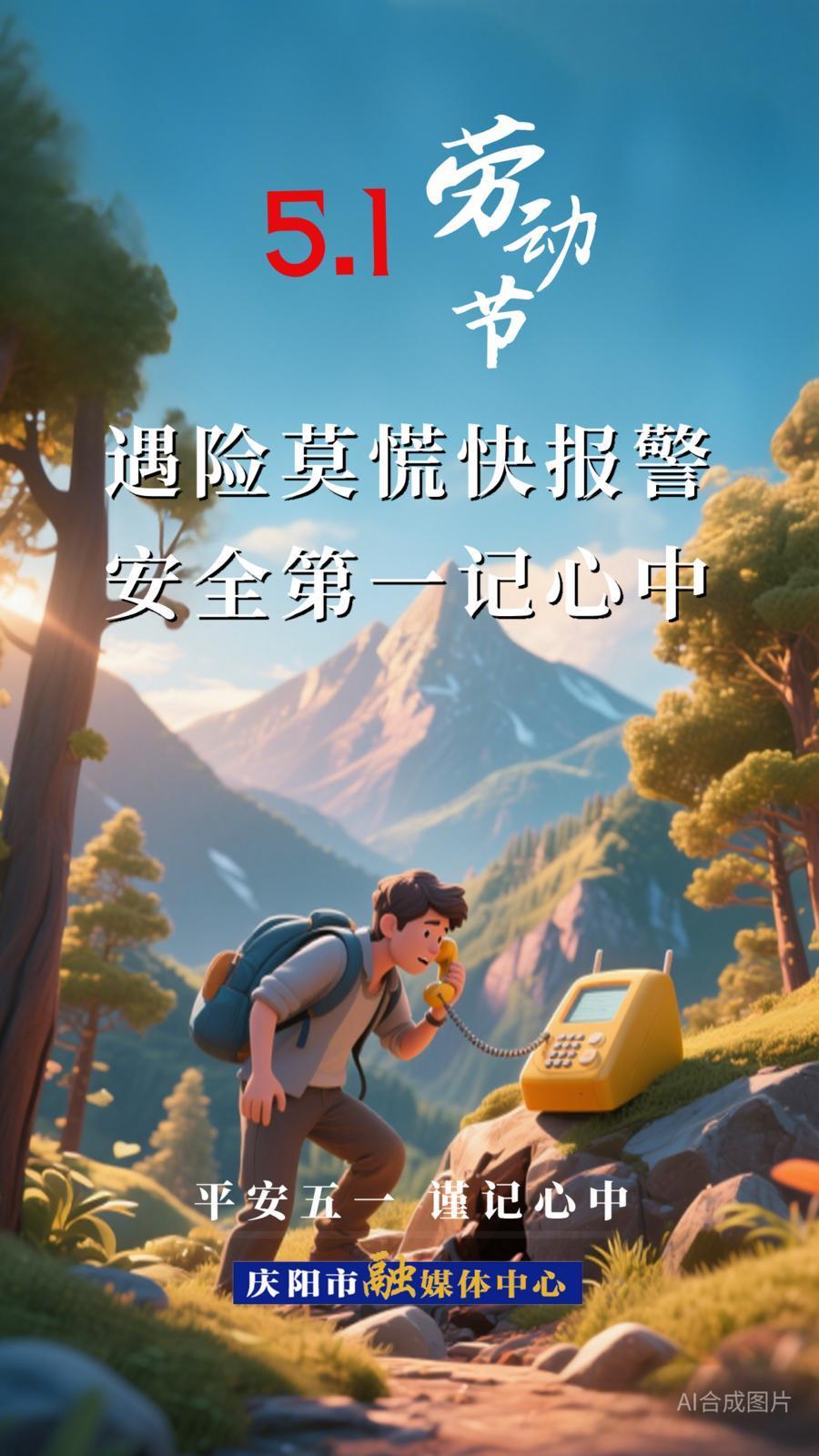 【微海報(bào)】平安五一 謹(jǐn)記心中⑥| 遇險(xiǎn)莫慌快報(bào)警 安全第一記心中