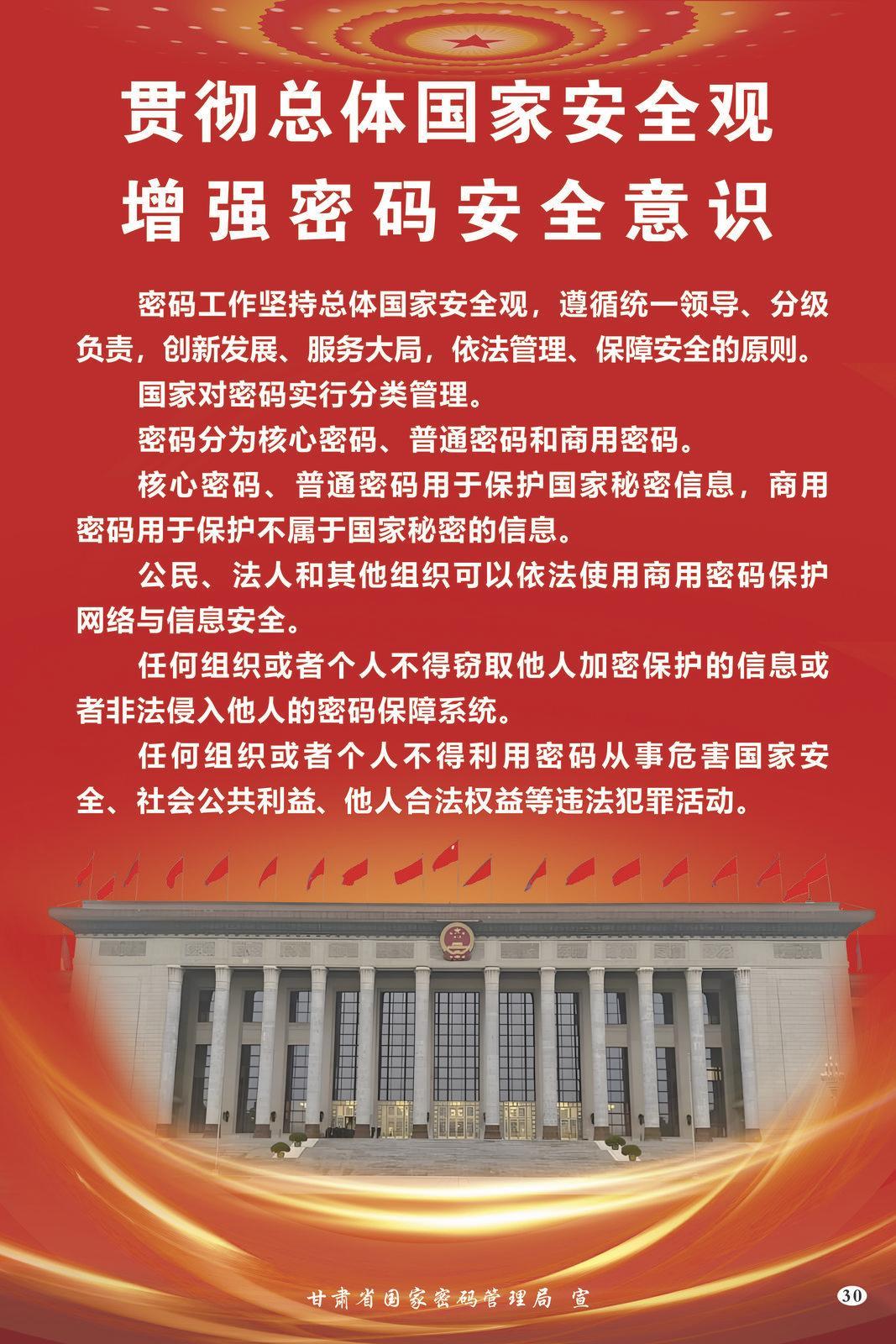 【微海報(bào)】共筑保密防線  公民人人有責(zé) | 貫徹總體國(guó)家安全觀  增強(qiáng)密碼安全意識(shí)