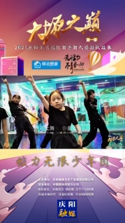 大塬之巔·舞動(dòng)盛夏丨鎖力無限少年團(tuán)亮相2025慶陽市首屆少兒街舞齊舞大賽