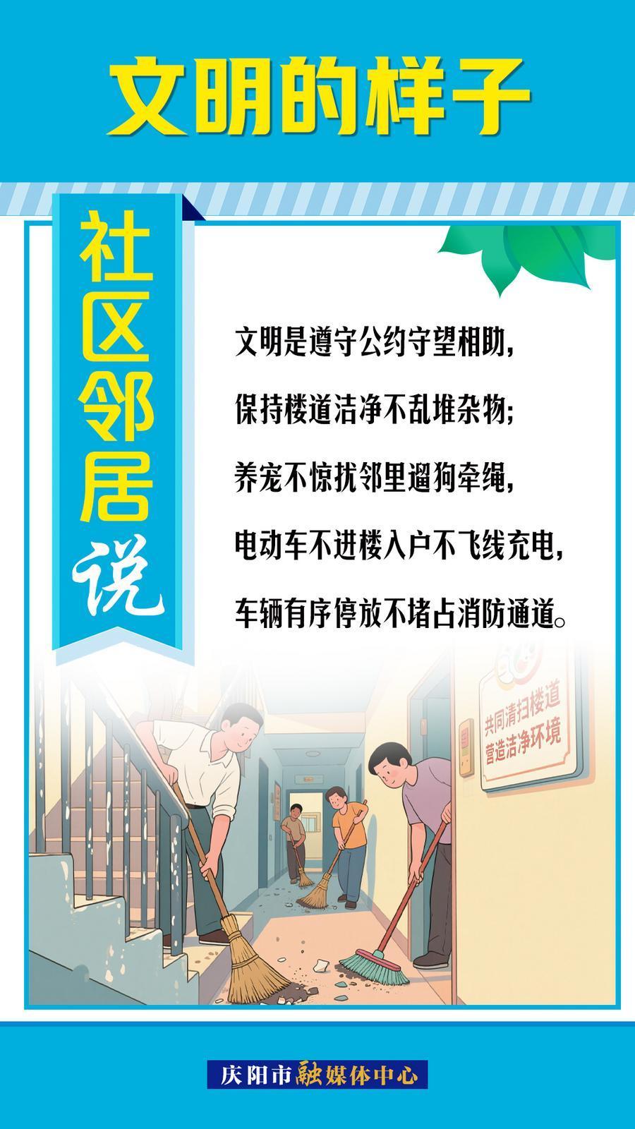 文明的樣子︱社區(qū)鄰居說～