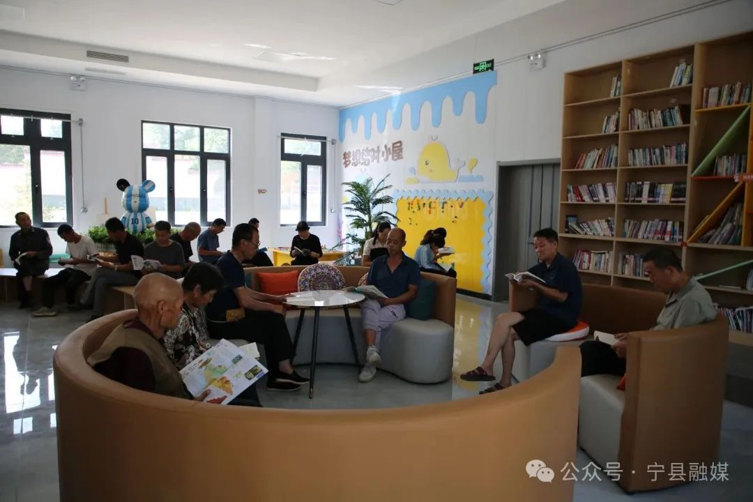 寧縣：農(nóng)家書屋溢書香 群眾夏日“充電”忙