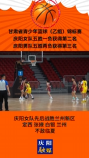 【青少年籃球（乙組）錦標賽】8月26日，2025年“中國體育彩票杯”甘肅省青少年籃球（乙組）錦標賽落幕