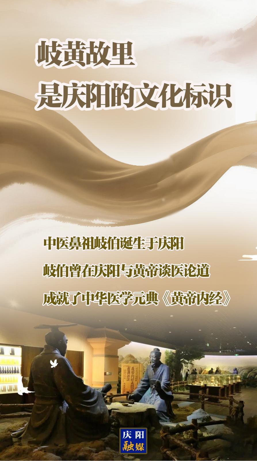 【微海報】岐黃故里是慶陽的文化標識