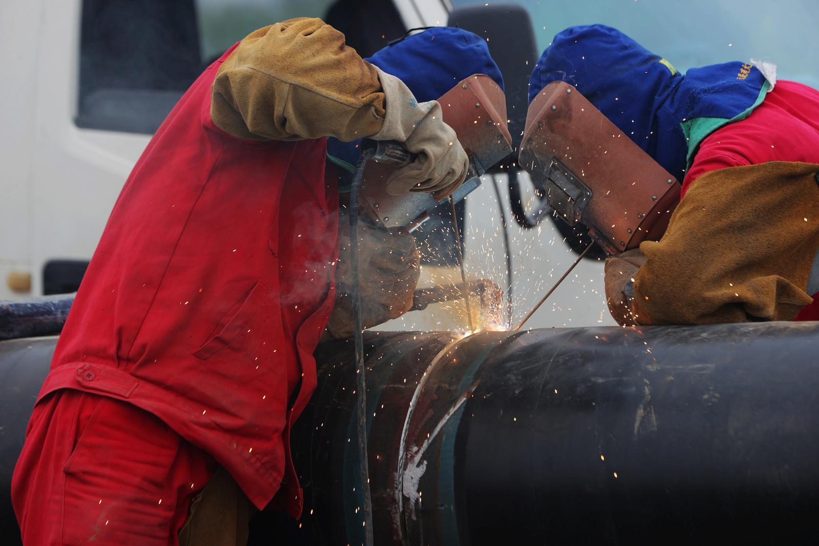 【攝影報(bào)道】“氣化慶陽(yáng)”工程建設(shè)快速推進(jìn)