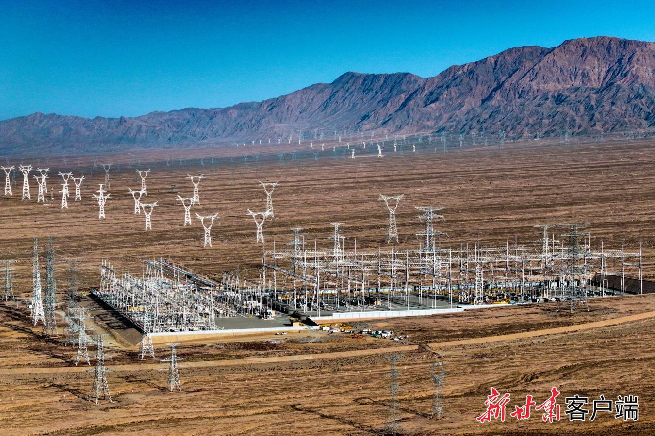 甘肅張掖電廠擴建煤電750千伏送出工程第一階段投運