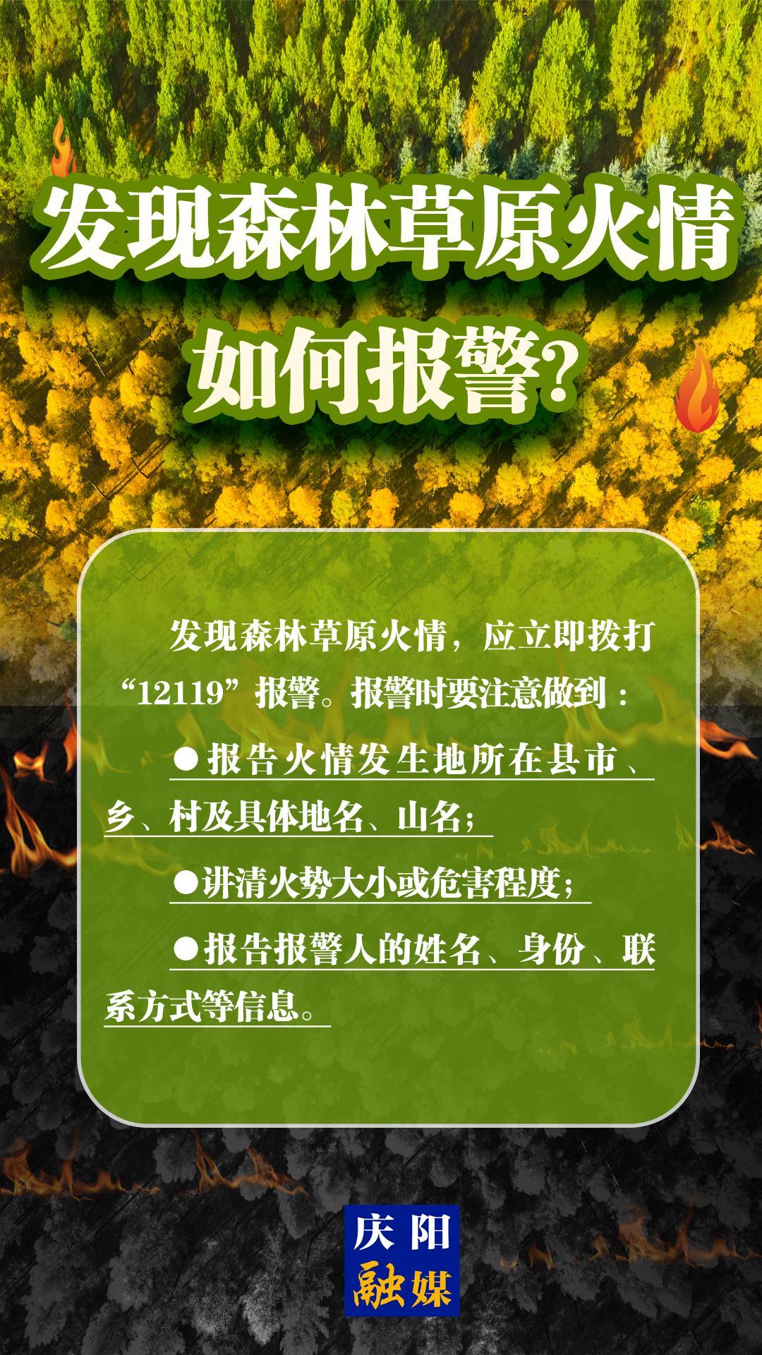 【微海報】森林防火知識科普?(21)丨發(fā)現(xiàn)森林草原火情，如何報警？