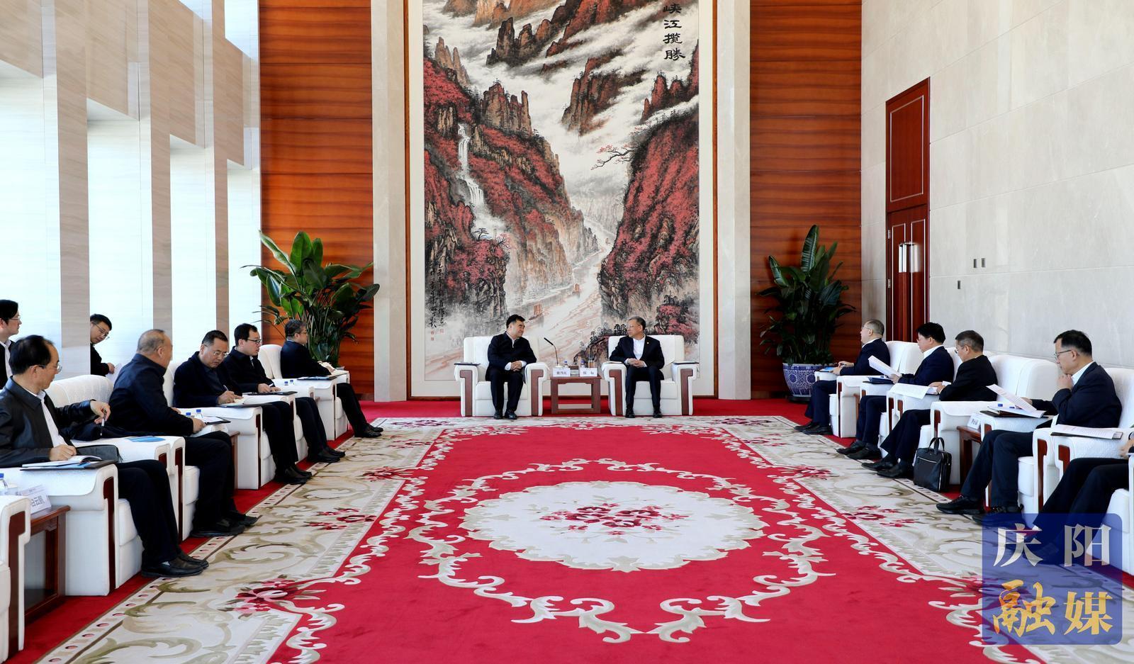 黃澤元赴中國能源建設(shè)集團有限公司和中國石油天然氣集團有限公司匯報銜接工作