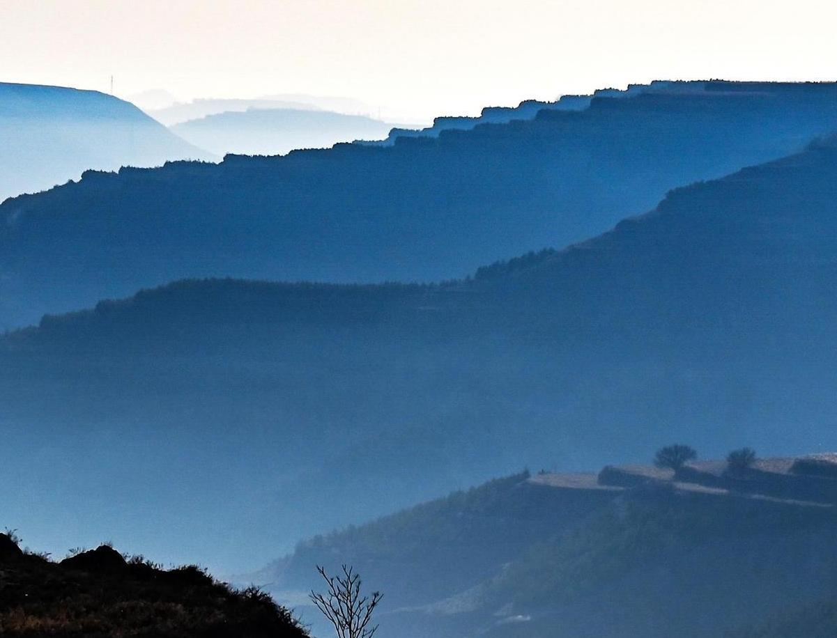 【大美慶陽】華池縣柔遠(yuǎn)鎮(zhèn)土坪村冬景