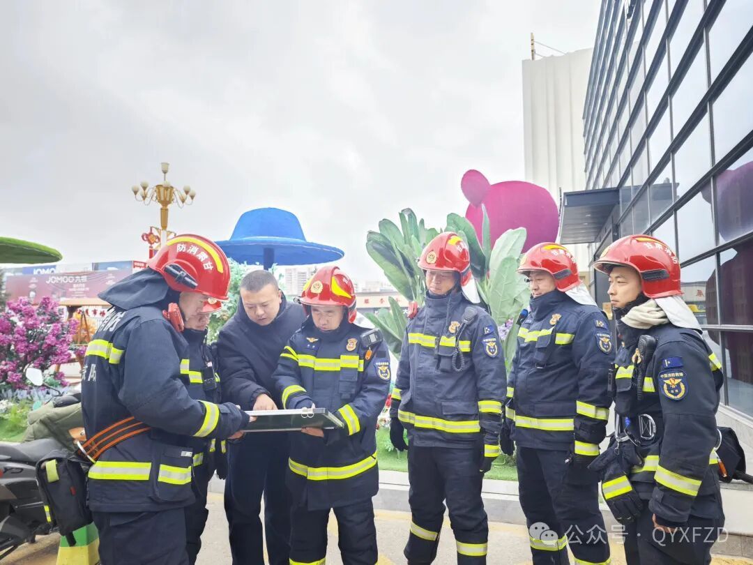 慶陽(yáng)消防深入轄區(qū)隴東建材綜合市場(chǎng)開展熟悉演練
