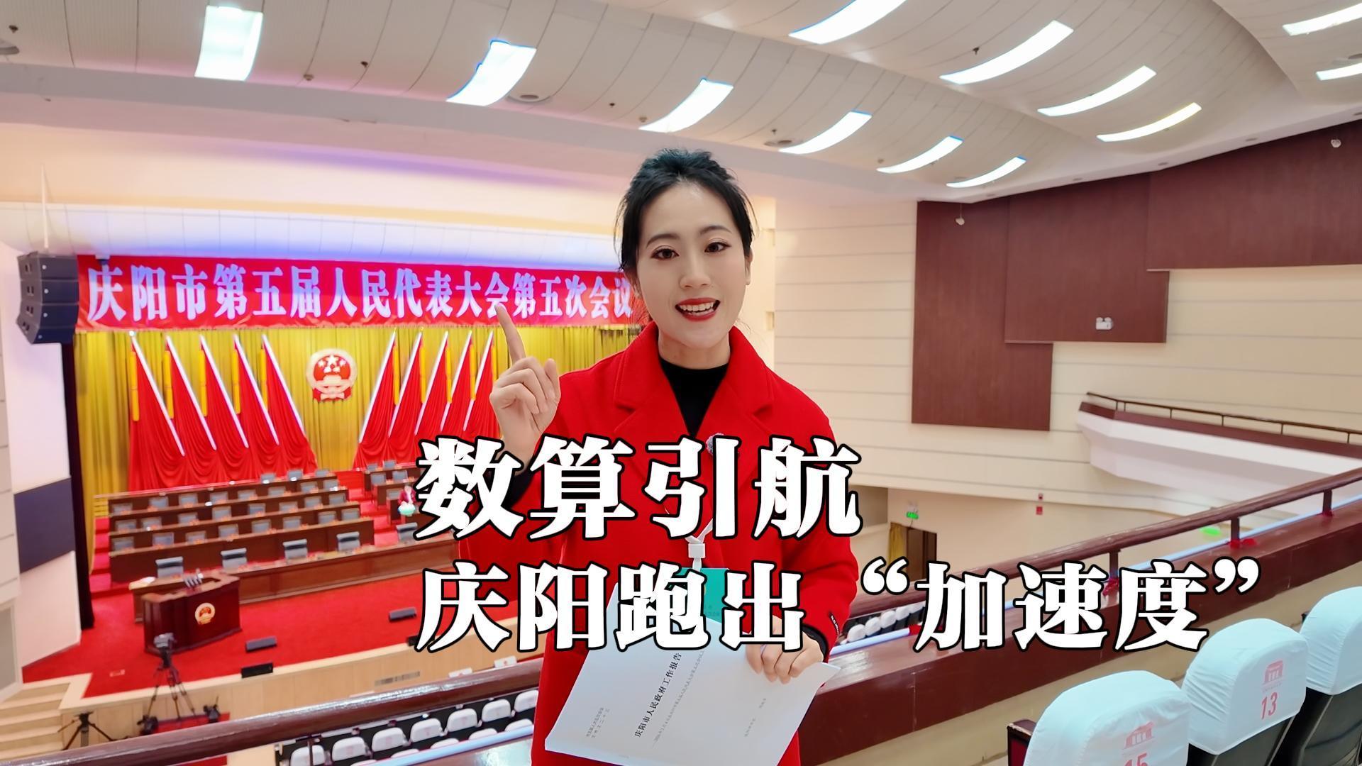 兩會(huì)近距離 | 數(shù)算引航 慶陽(yáng)跑出“加速度”