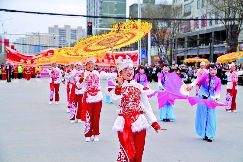 慶陽市各地開展多彩活動歡度元宵節(jié)