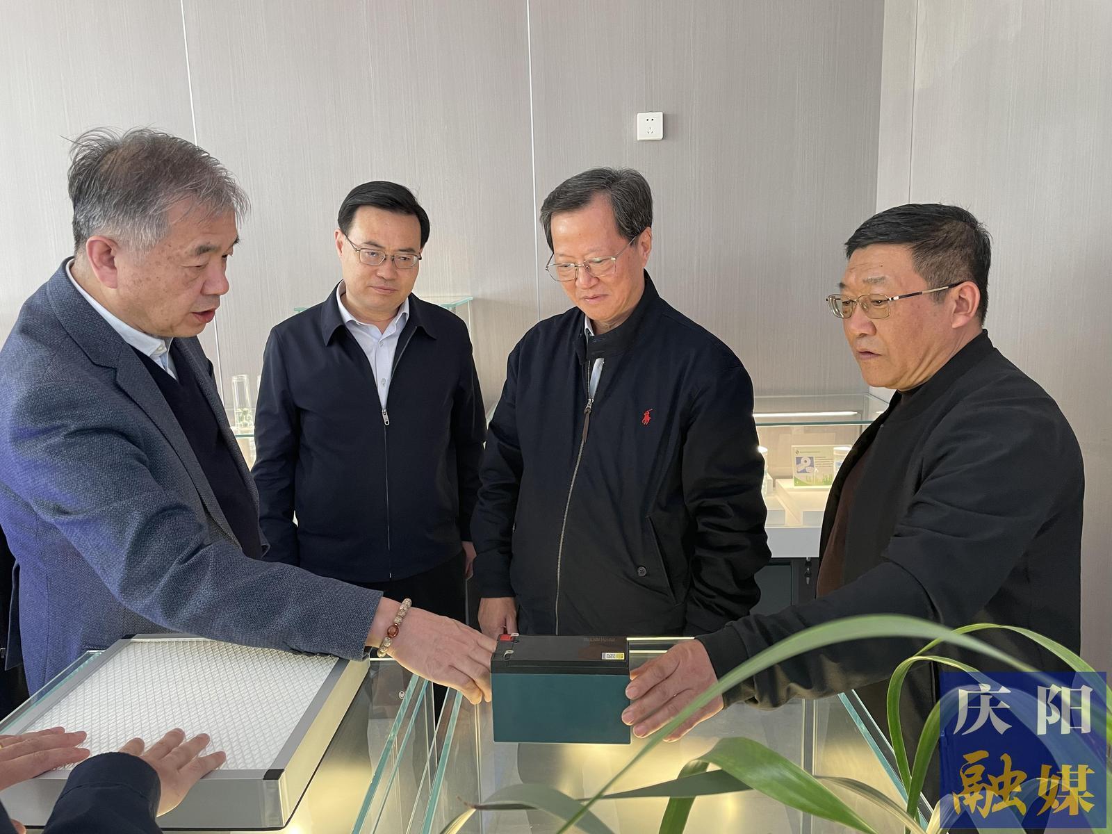 中國老促會副會長任正曉來慶陽考察調(diào)研