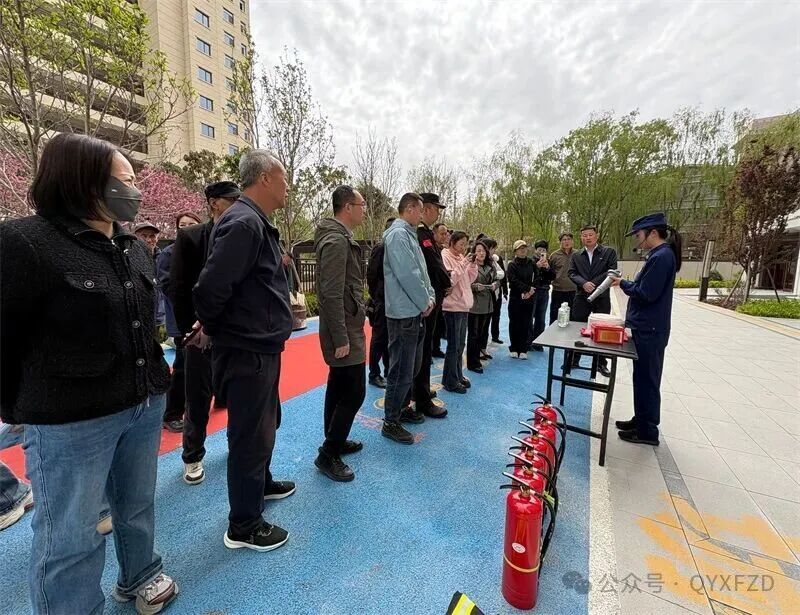慶陽消防宣傳人員走進社區(qū)開展消防安全培訓